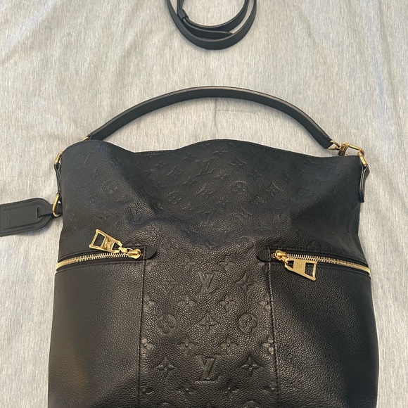 Authentic Louis Vuitton Melie Empriente Noir - Picture 2 of 14
